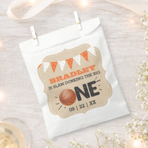 Sachets En Papier Slam Dunking The Big One   Basketball 1er annivers