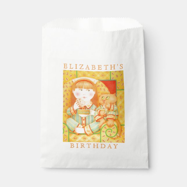 Sachets En Papier SNACK AU LIT Favoriser le sac (Devant)