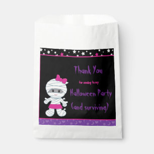 Sachets En Papier Soirée d'Halloween de la mignonne fille maman