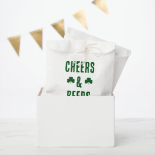 Sachets En Papier Soirée fête Cheers and Beers