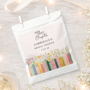 Sachets En Papier Son Prochain Chapitre Livre de Contes Floral