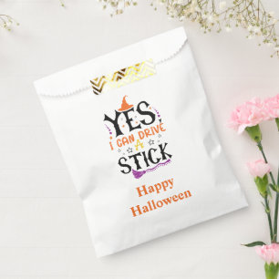 Sachets En Papier Sorcière drôle d'Halloween Oui je peux conduire un