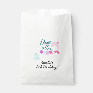 Sachets En Papier Sous la fête d'anniversaire de la fille du dauphi