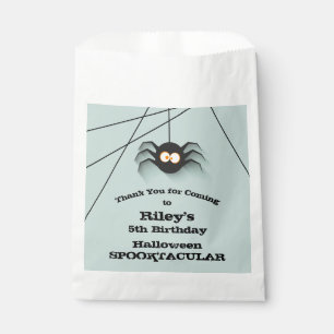 Sachets En Papier Spider Halloween fête d'anniversaire
