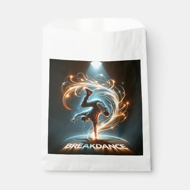 Sachets En Papier "Spotlight Groove" - ​ ​ dansant sous les projecte (Devant)