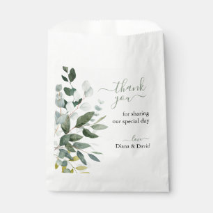 Sachets En Papier SPRING BEAUTY BOTANICAL VERT Mariage