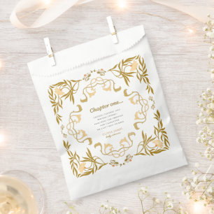 Sachets En Papier Storybook notre prochain chapitre baby shower cont