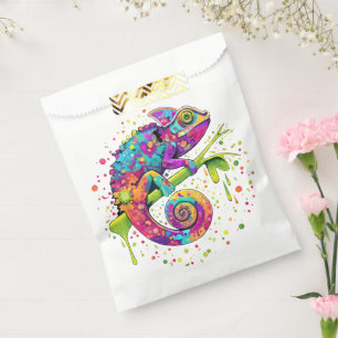 Sachets En Papier Style d'aquarelle des teintures Chameleon