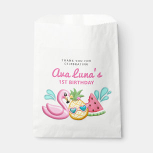 Sachets En Papier Summer Beach Girl Anniversaire Goody
