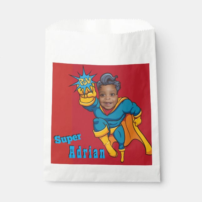 Sachets En Papier Super Special Enfants 🌟 Superhero (Devant)