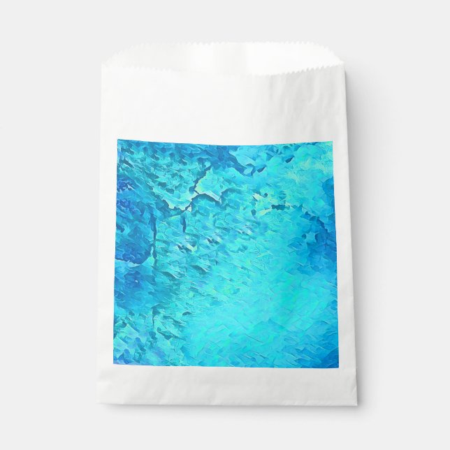 Sachets En Papier Superbe aquarelle Tropical Ocean Theme Design (Devant)