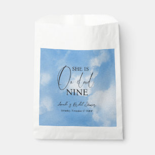 Sachets En Papier Sur Cloud Neuf 9 Calligraphie Fête des mariées ble