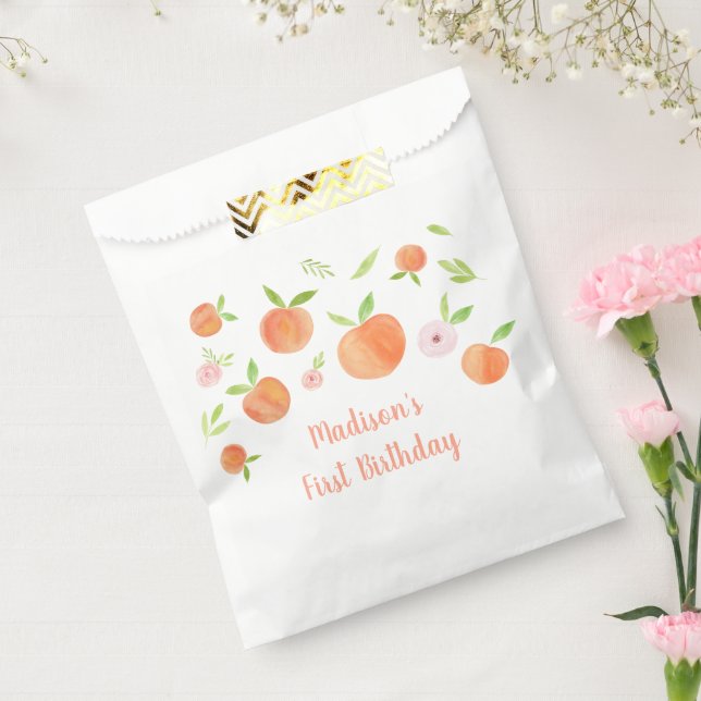 Sachets En Papier Sweet As A Peach Anniversaire (Scellé)