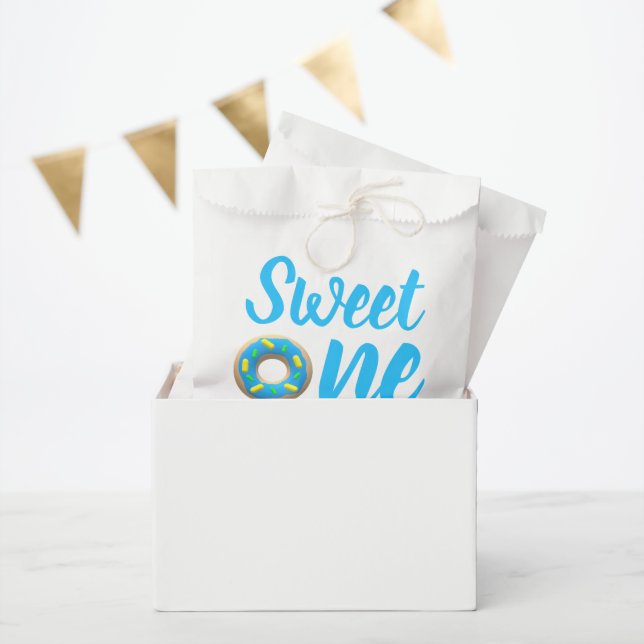 Sachets En Papier Sweet One Donut 1er anniversaire (Fête)