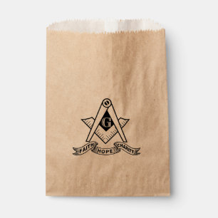 Sachets En Papier Symbole franc-maçonnerie