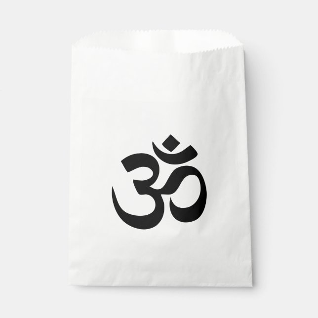 Sachets En Papier Symbole Om Favoriser le sac (Devant)