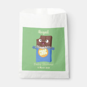 Sachets En Papier Sympa chocolat chocolat bonbon bar personnage de d