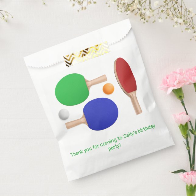 Sachets En Papier Table de tennis de ping-pong (Scellé)