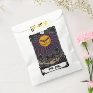 Sachets En Papier Tarot Soleil gothique