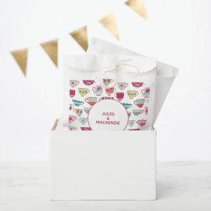 Sachets En Papier Tasses à thé Moderne Vintage