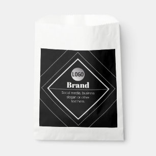 Sachets En Papier Téléchargez votre logo et votre conception de text