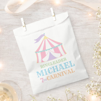 Sachets En Papier Tente Cirque Carnaval Fête Anniversaire Favoriser 