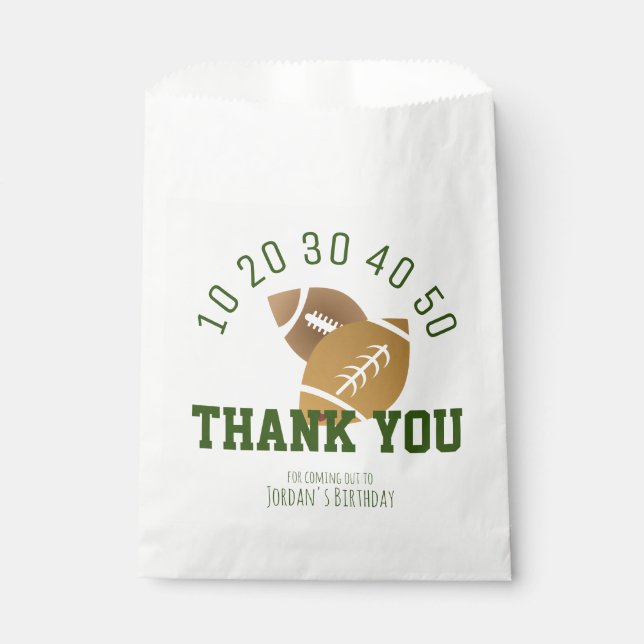 Sachets En Papier Terrain de football moderne  (Devant)