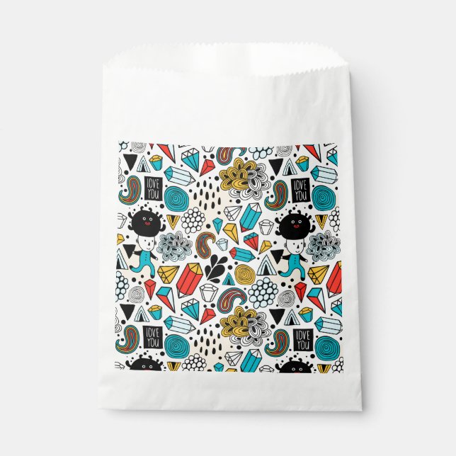 Sachets En Papier Tête folle (Devant)