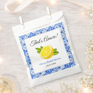 Sachets En Papier That's Amore Méditerranéen Lemon Mariage Enterre