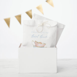 Sachets En Papier Thé de Fleurs Élégant pour Mariage 