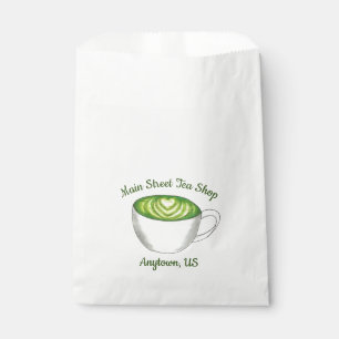 Sachets En Papier Thé personnalisé Boutique Japonaise Green Matcha L