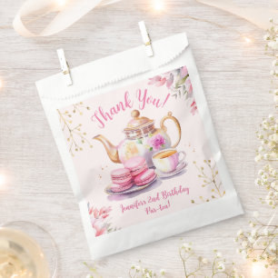 Sachets En Papier Thé pour deux 2e anniversaire Par-tay