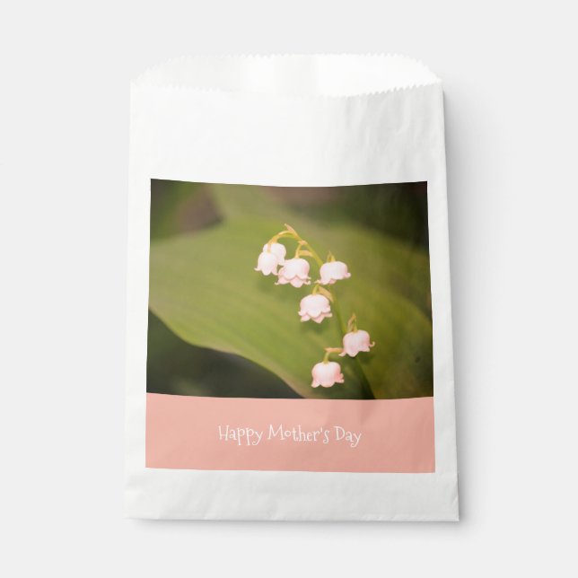 Sachets En Papier Thème de la fête des mères (Devant)
