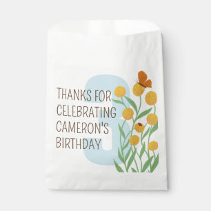 Sachets En Papier Thème de la nature Anniversaire de enfant
