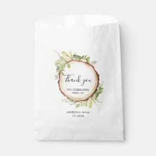 Sachets En Papier Thème extérieur de forêt de région boisée rus