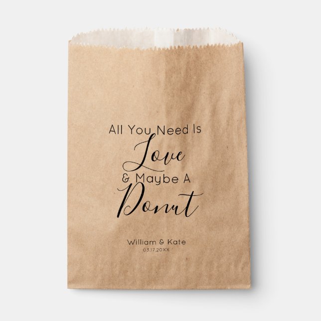 Sachets En Papier Tout ce dont vous avez besoin, c'est d'un sac de f (Devant)