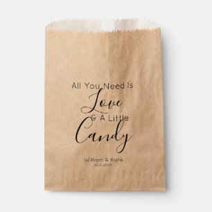Sachets En Papier Tout ce dont vous avez besoin est un sac de bonbon