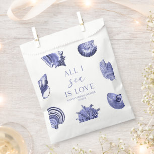 Sachets En Papier Tout ce que je vois est un amour élégant Coquillag