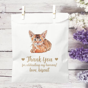 Sachets En Papier Traitement de chat Mariage Faveur Sac