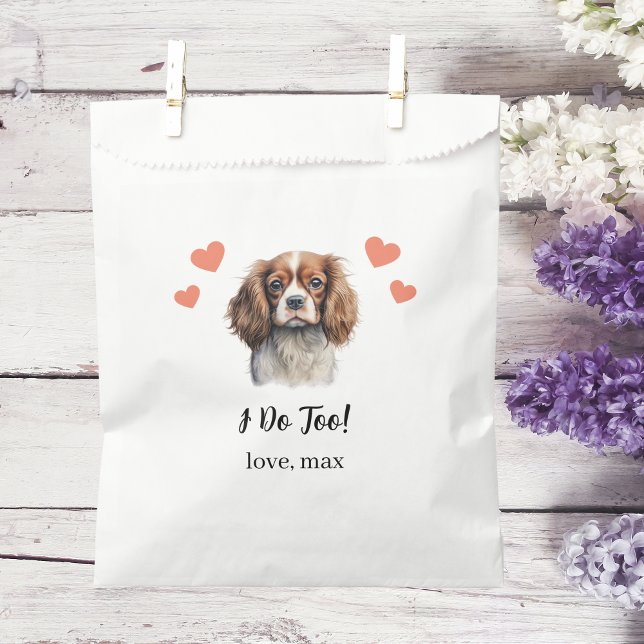 Sachets En Papier Traitement de chien Mariage Faveur Sac (Créateur téléchargé)
