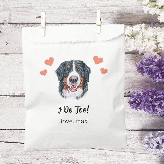 Sachets En Papier Traitement de chien Mariage Faveur Sac (Créateur téléchargé)