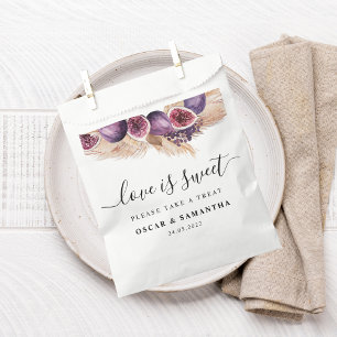 Sachets En Papier Trendy Beauty Figues Violettes & Pampas
