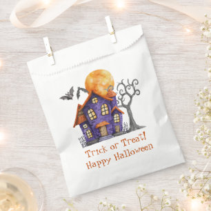 Sachets En Papier Trick ou traiter Halloween Haunween Haunween Maiso