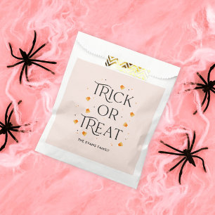 Sachets En Papier Trick ou traiter Halloween Party Favoriser sac