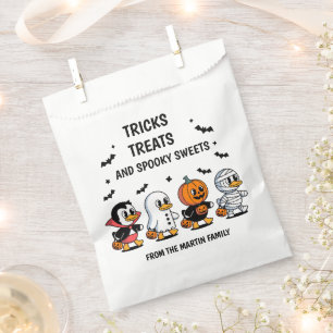 Sachets En Papier Trick Treat Éffrayant Cute Halloween