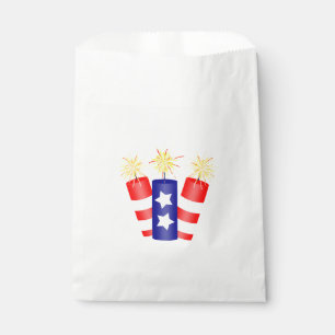 Sachets En Papier Trio de pétards pour 4 juillet