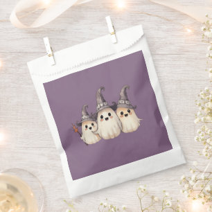 Sachets En Papier Trois fantômes dans des chapeaux de sorcière Joyeu