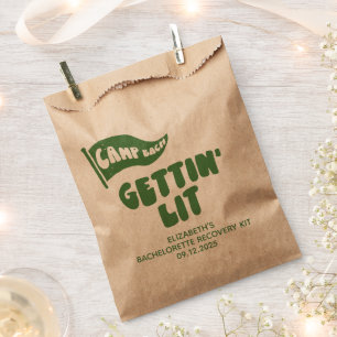 Sachets En Papier Trousse de récupération de Camp Bachelorette Getti