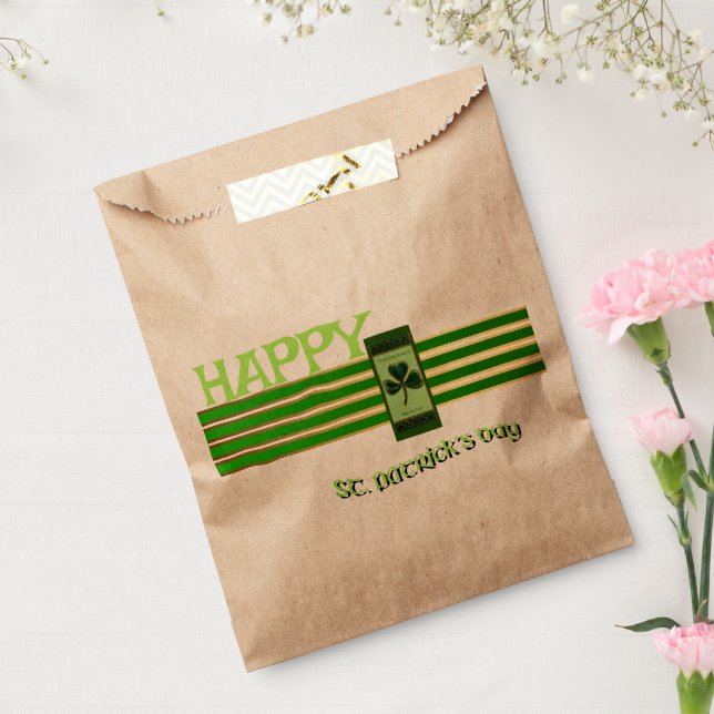 Sachets En Papier True Irish Heart St Patrick's Day FBag (Scellé)