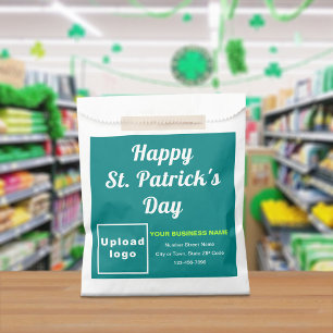 Sachets En Papier Turquoise Green Business Brand, St. Patrick's Day,